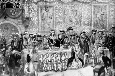 Welfensage, udført som et karnevalsspil den 3. marts 1862